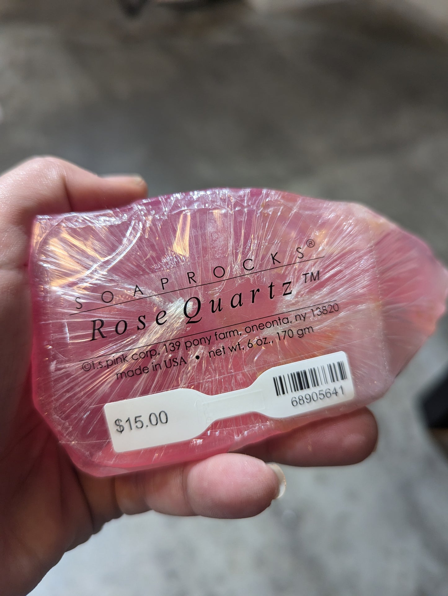 Rose Quartz Soap Rock