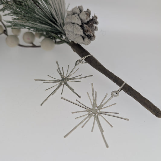 December 5th - Snowflake Earrings Holiday Class (non-pierced friendly!)