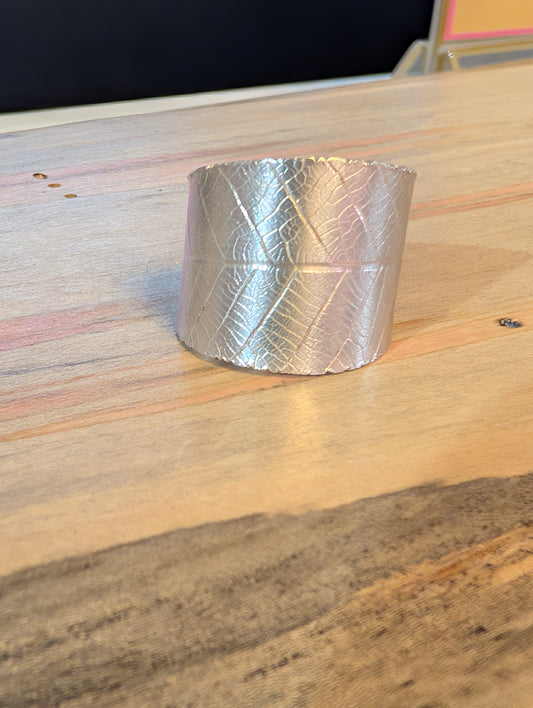 October 3rd- Statement Silver Wrap Ring