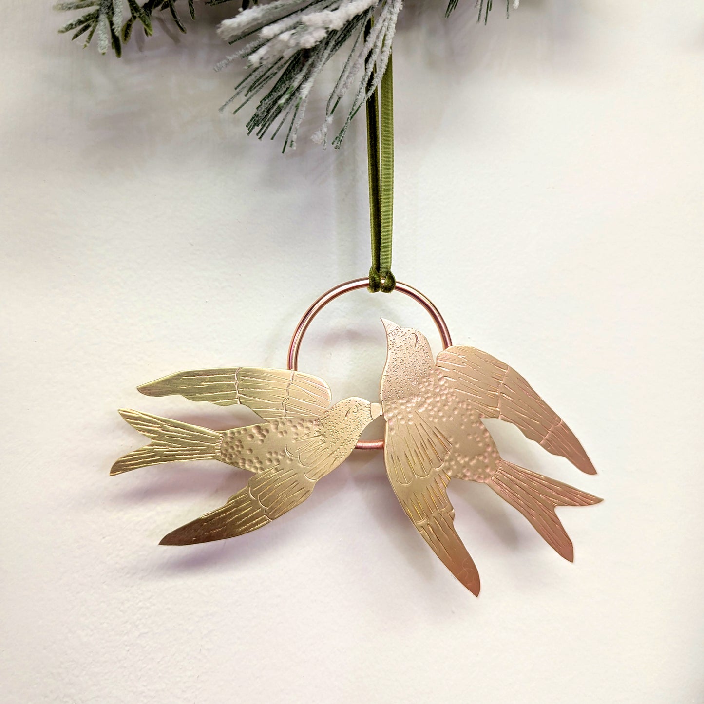 November 22nd - Metal Doves Christmas Ornaments Class