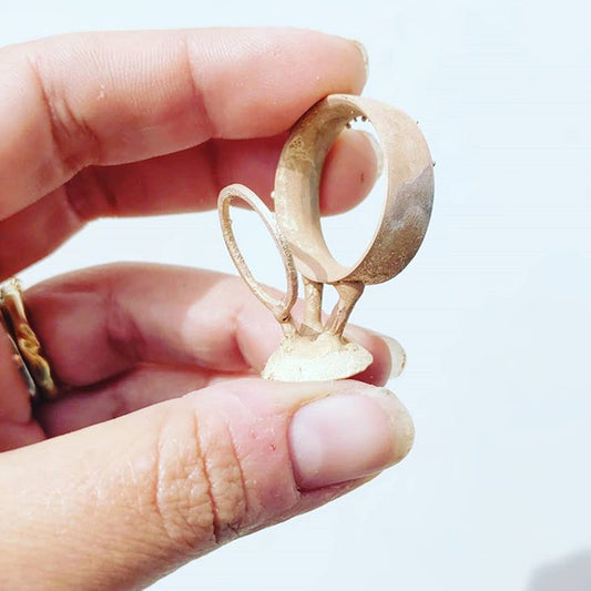 March 19 - April 16 2026: Lost Wax Casting : Carved + Cast Jewelry (afternoon) (beginner/intermediate)