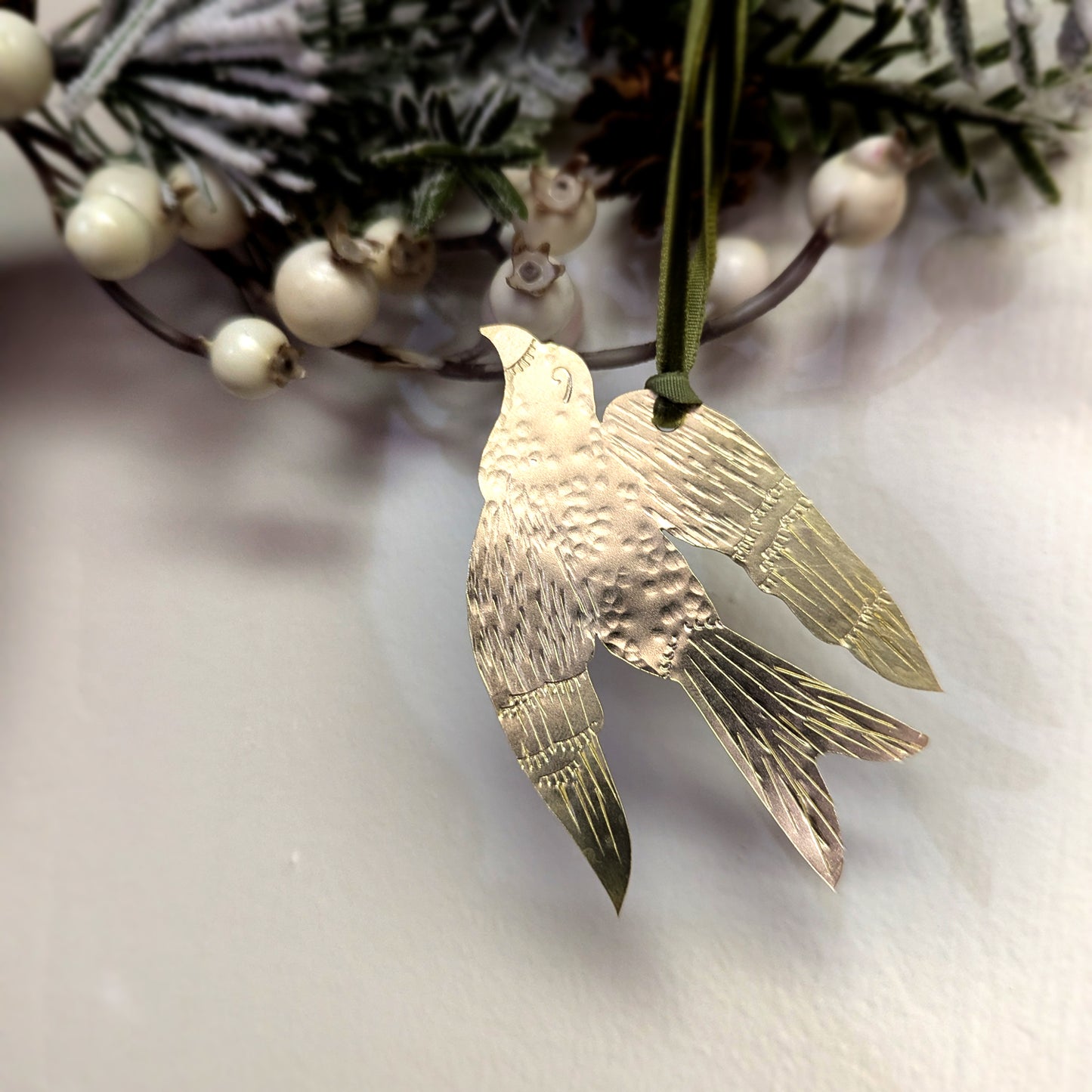 November 22nd - Metal Doves Christmas Ornaments Class