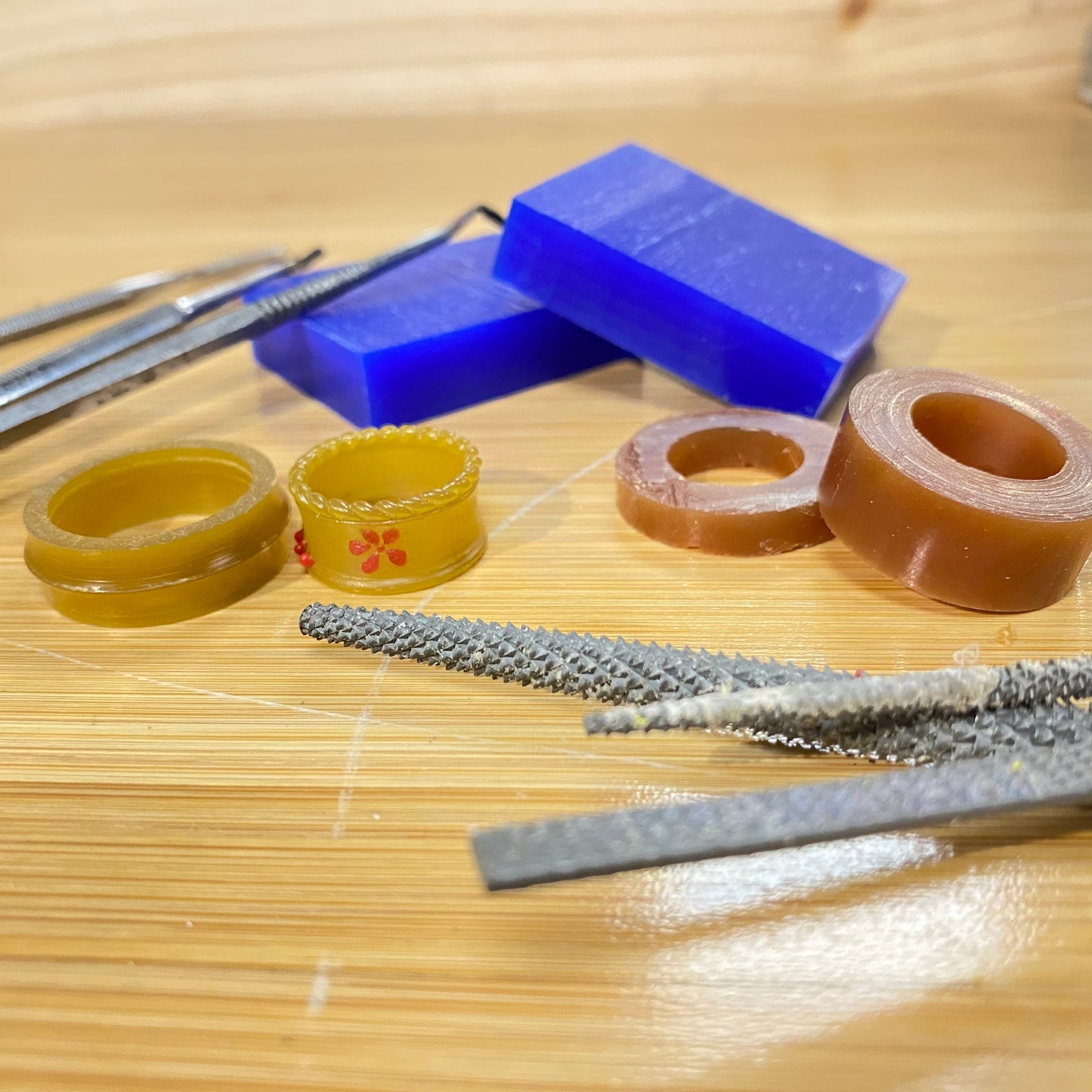 March 19 - April 16 2026: Lost Wax Casting : Carved + Cast Jewelry (afternoon) (beginner/intermediate)