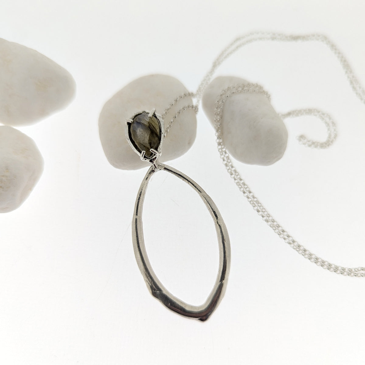 Labrodorite 33" Long Necklace