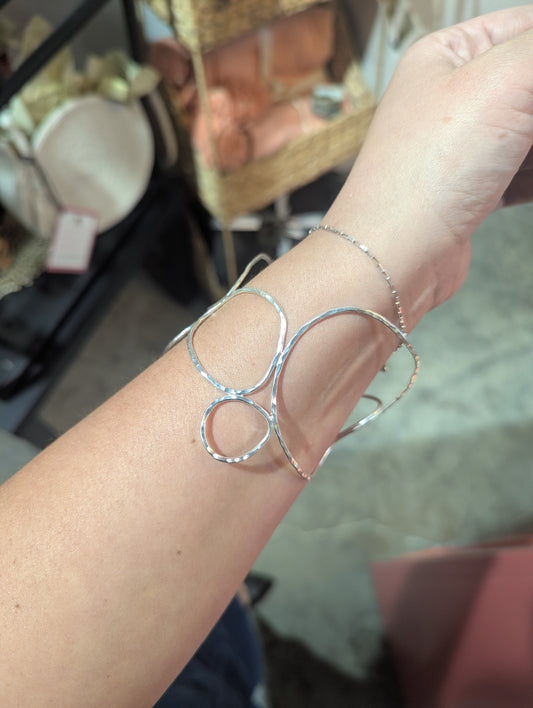 Sept 6th 2025 : Loopy Silver Bangles Class