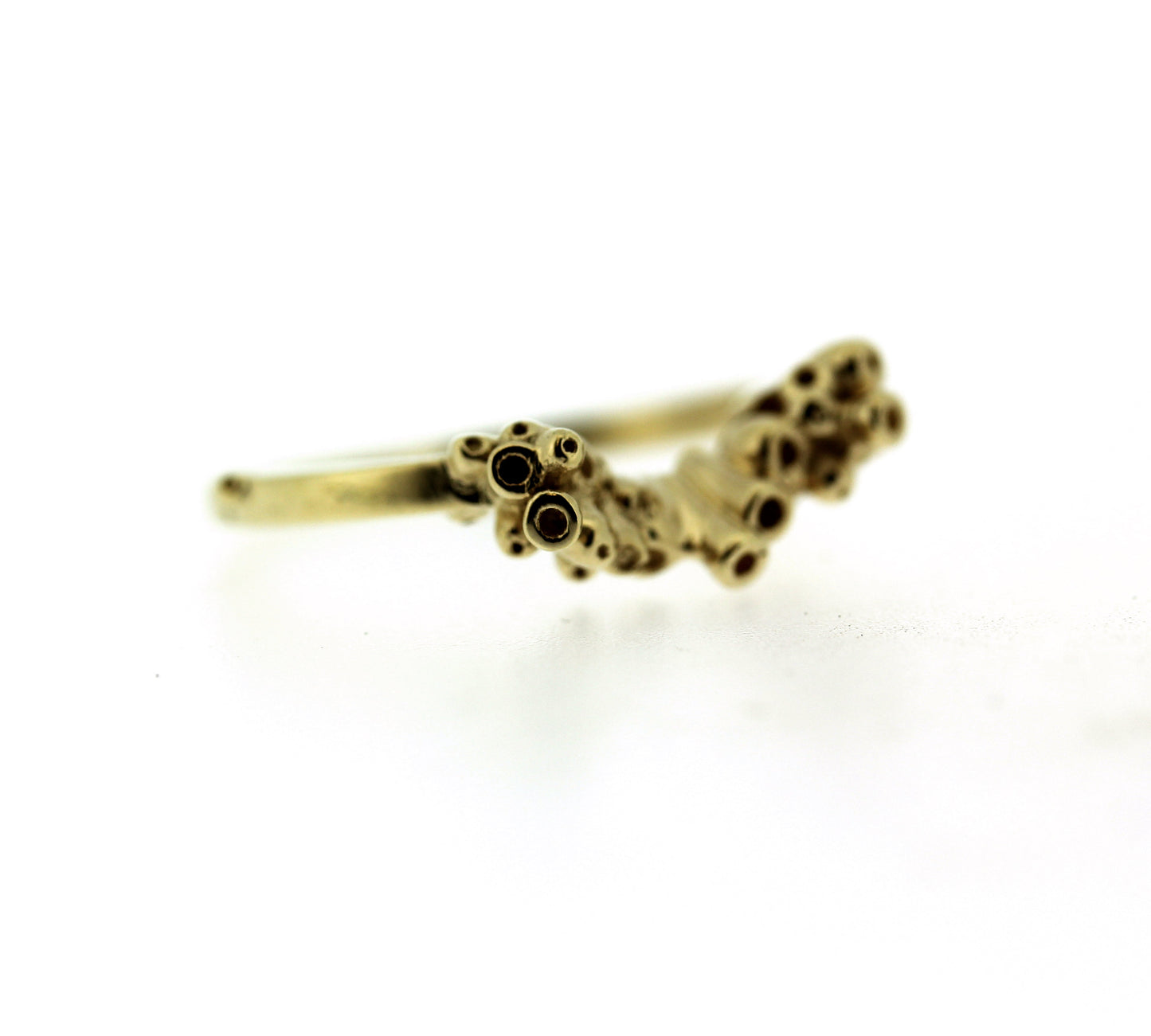Atoll Ocean Inspired Shadow Band Ring