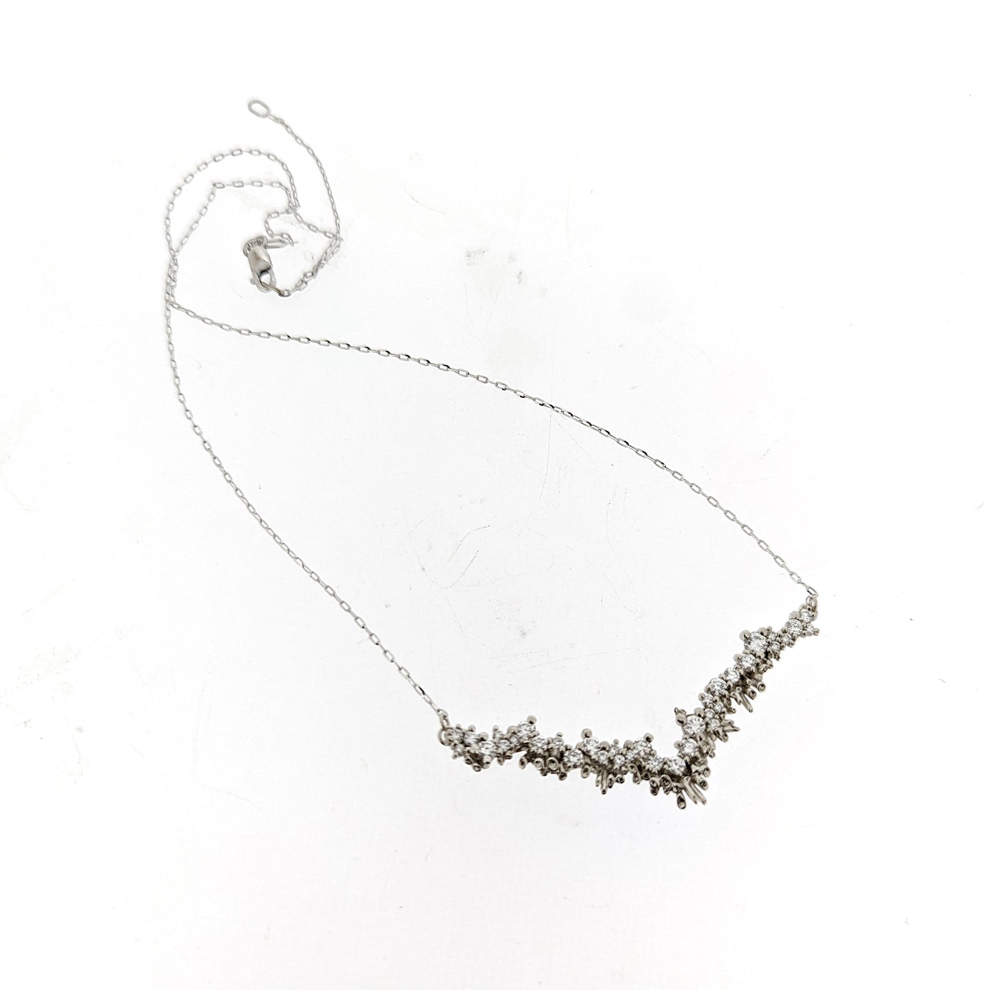 Adelaide Diamond V Necklace