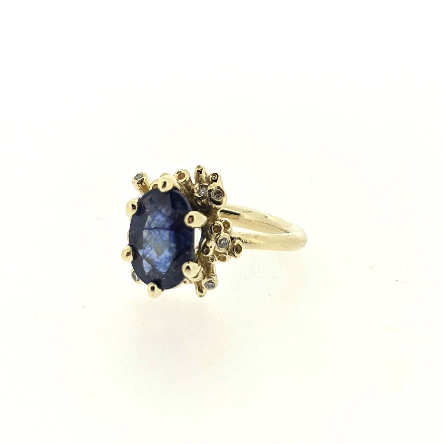 Sienna Sapphire + Diamond Ring