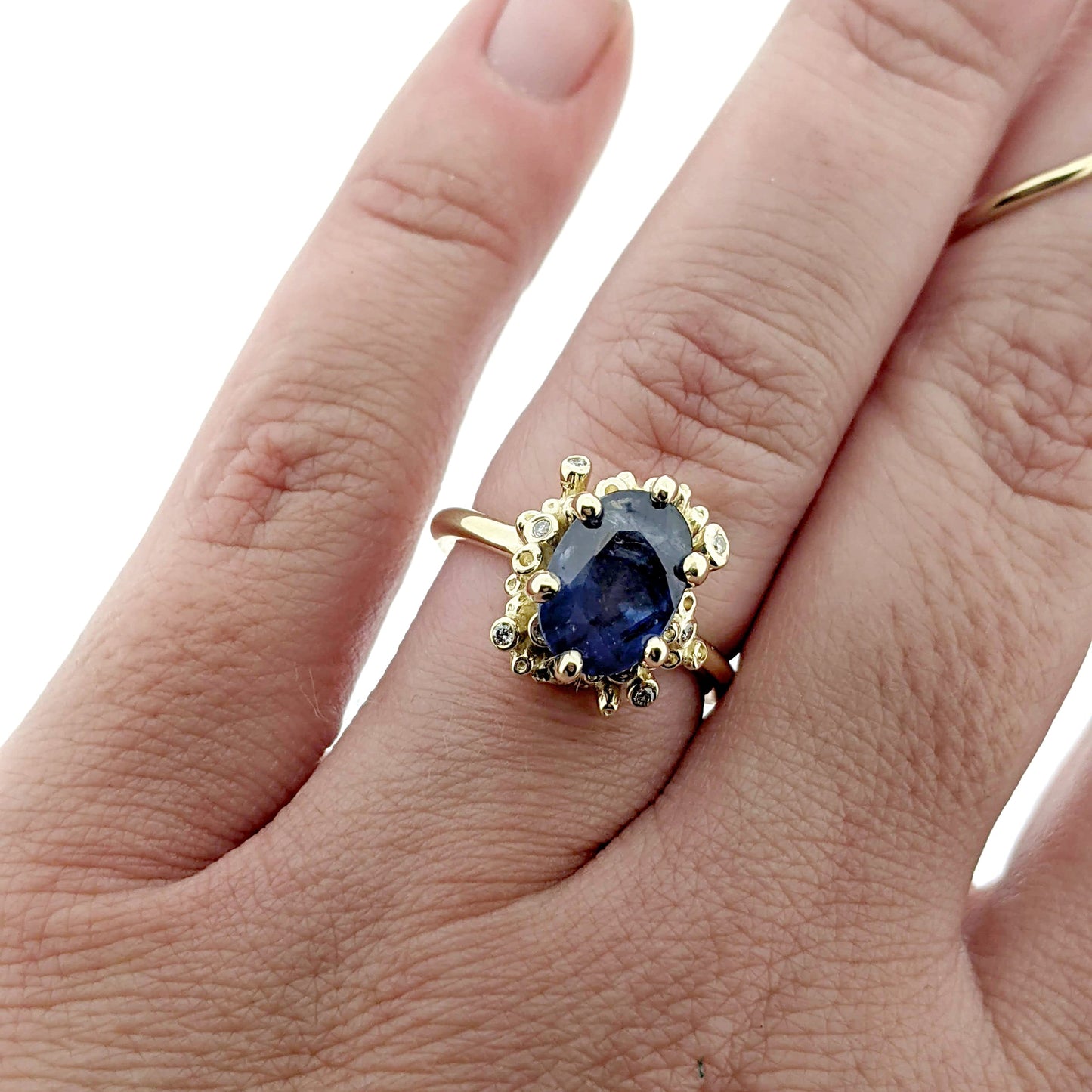 Sienna Sapphire + Diamond Ring