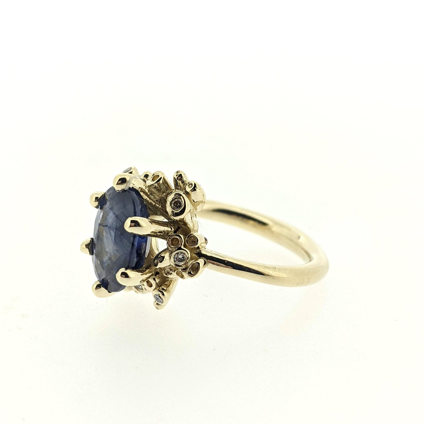 Sienna Sapphire + Diamond Ring