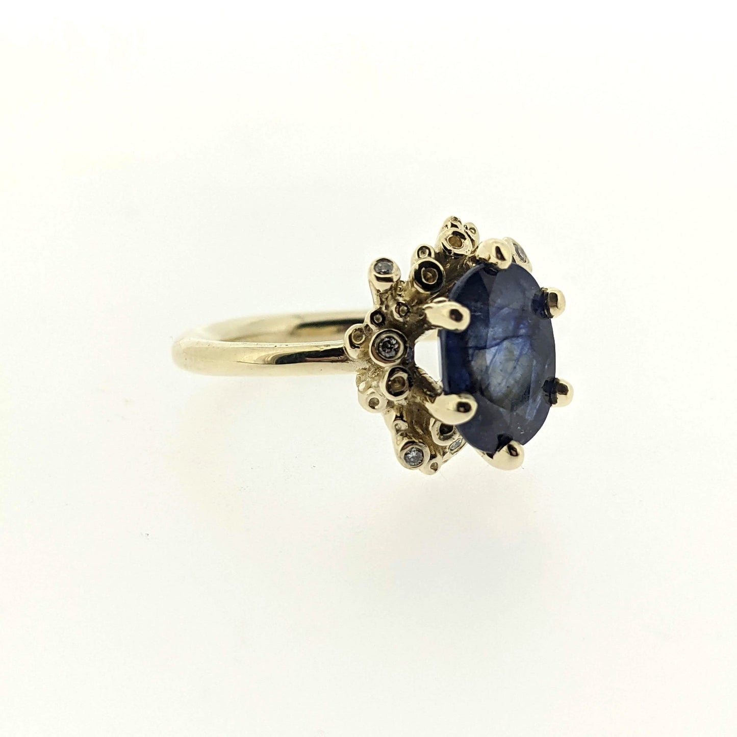 Sienna Sapphire + Diamond Ring