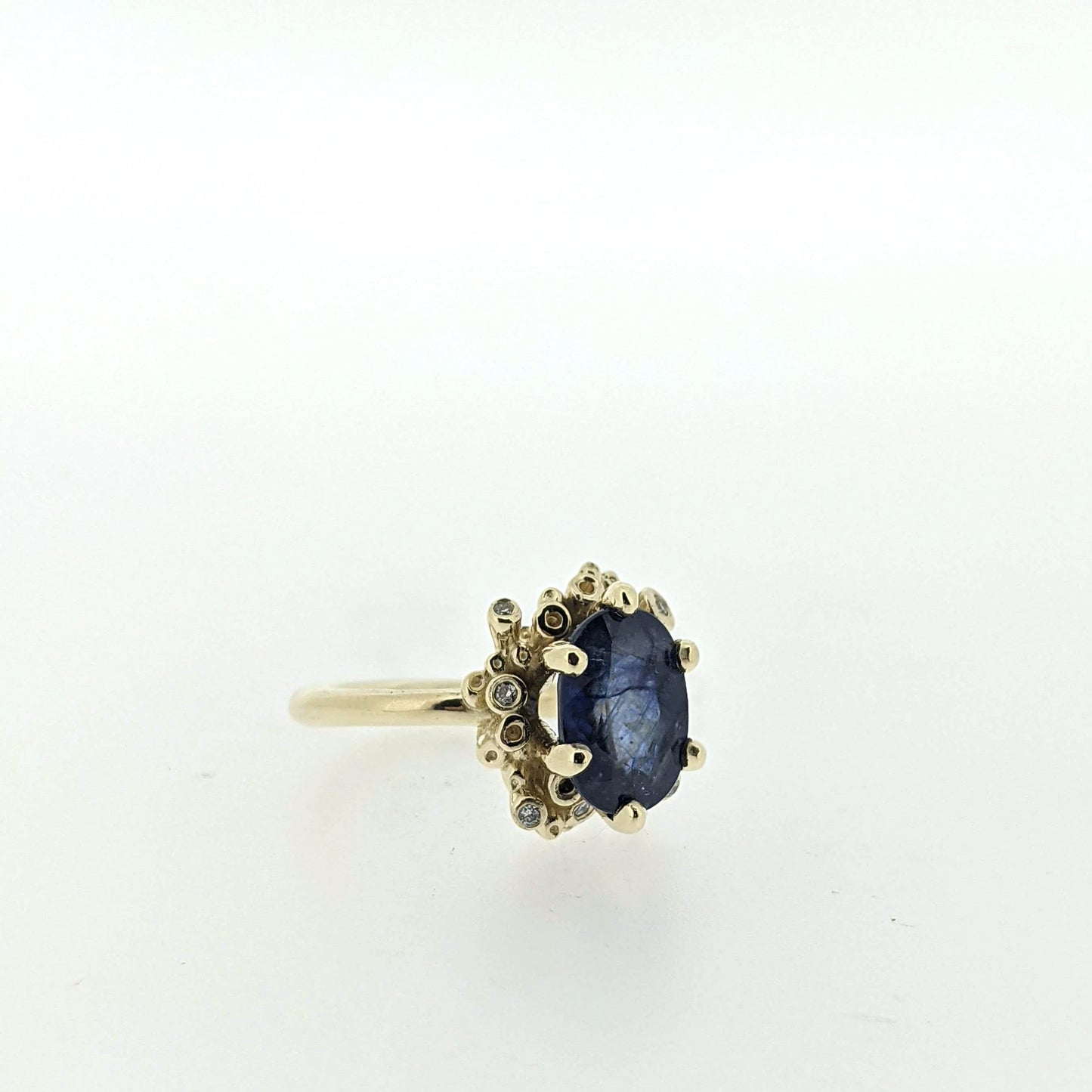 Sienna Sapphire + Diamond Ring