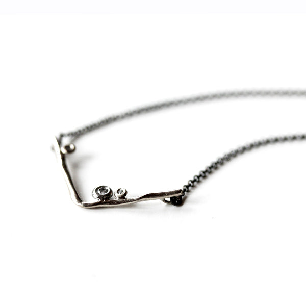 Kaitlyn Necklace - White Gold