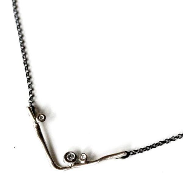 Kaitlyn Necklace - White Gold