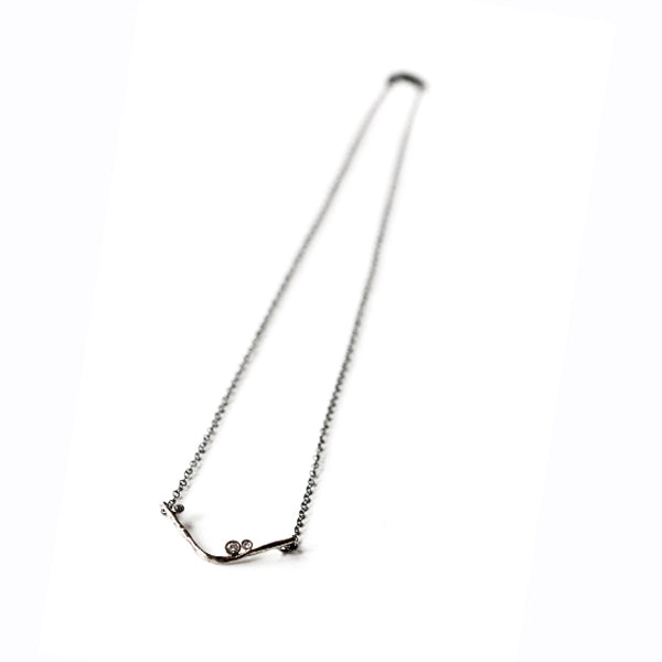 Kaitlyn Necklace - White Gold