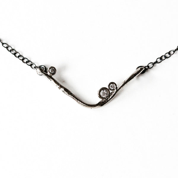 Kaitlyn Necklace - White Gold