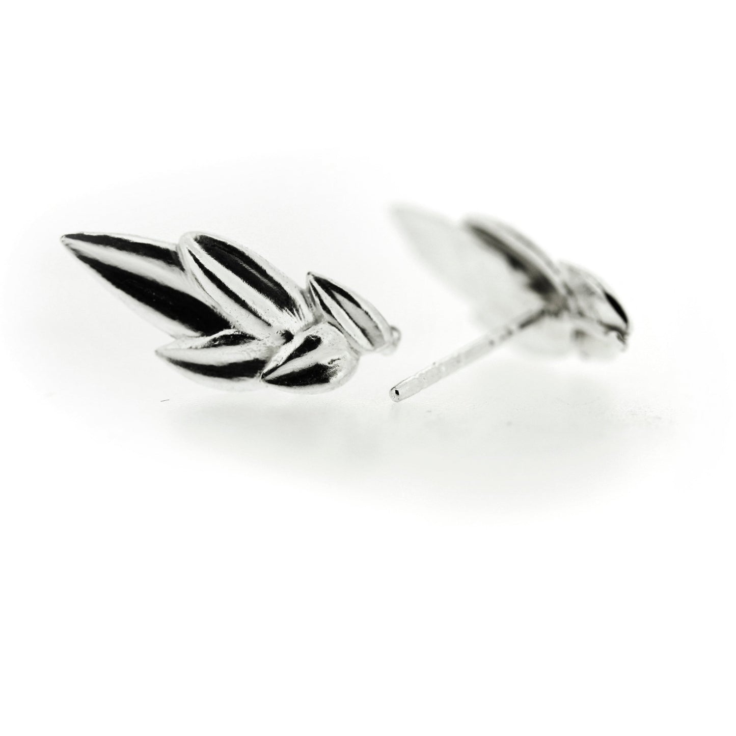 Close up view of Alyvia Crawler Earrings.