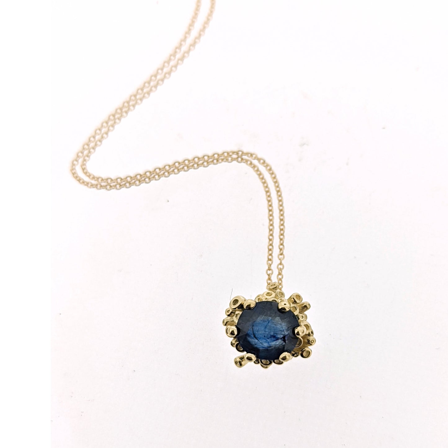Blue Sapphire Chloette Necklace