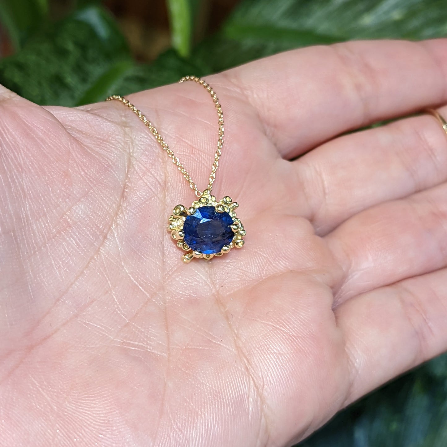 Blue Sapphire Chloette Necklace