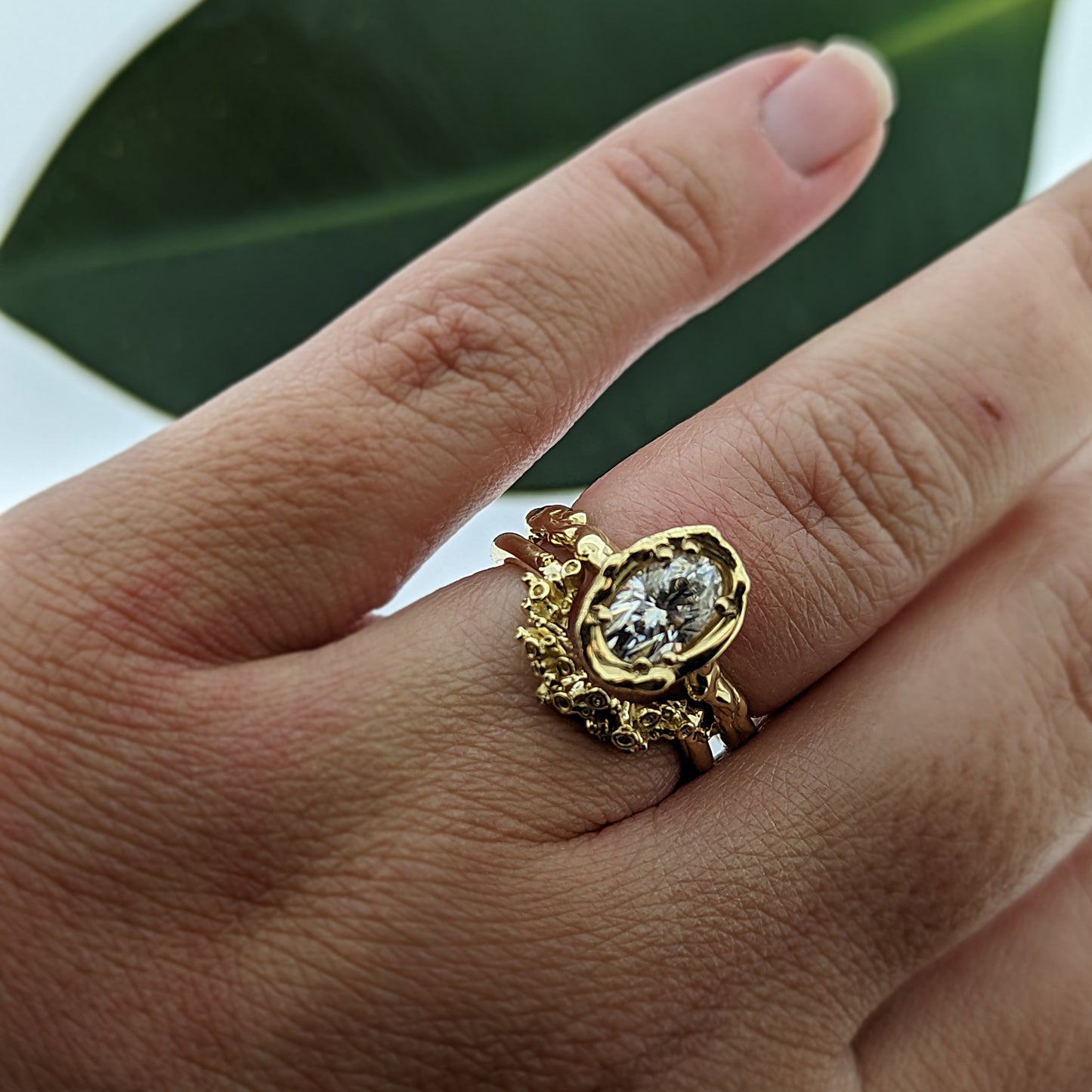Clarissa Shadow Band Ring