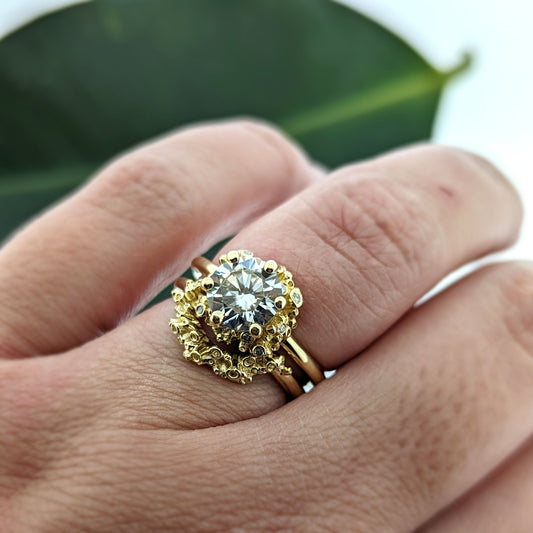 Clarissa Shadow Band Ring