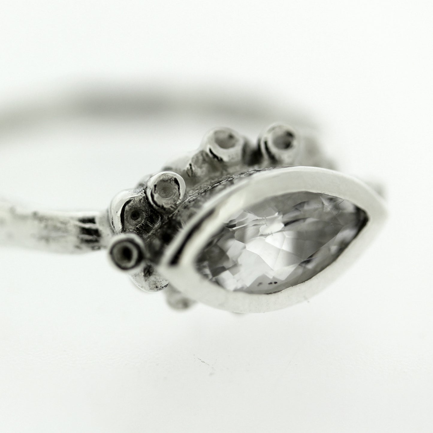 White Topaz Juliana Ring