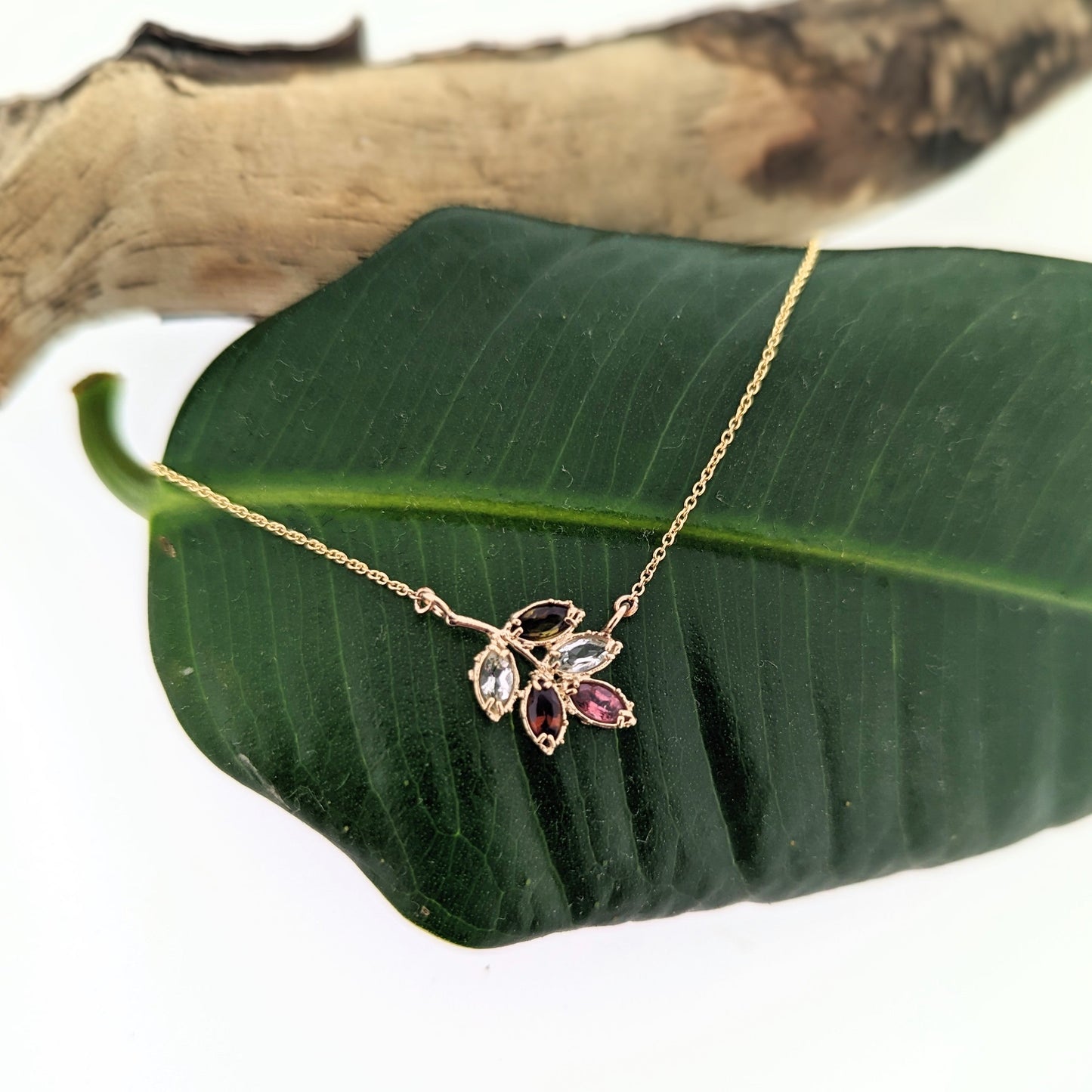 Tourmaline Stem Necklace