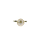 Front view of pearl on Organic Pearl Ring.