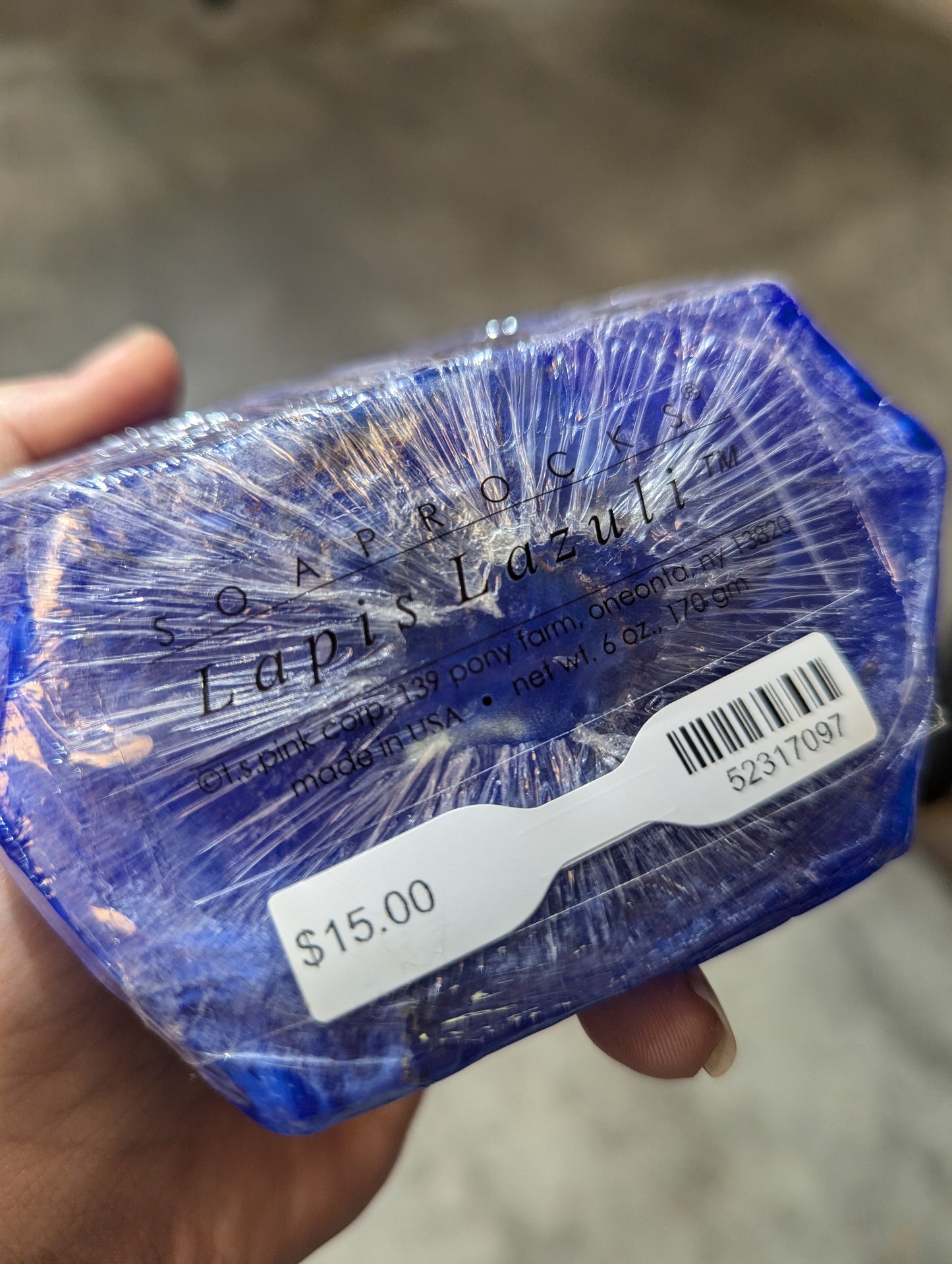 Lapis Soap Rock
