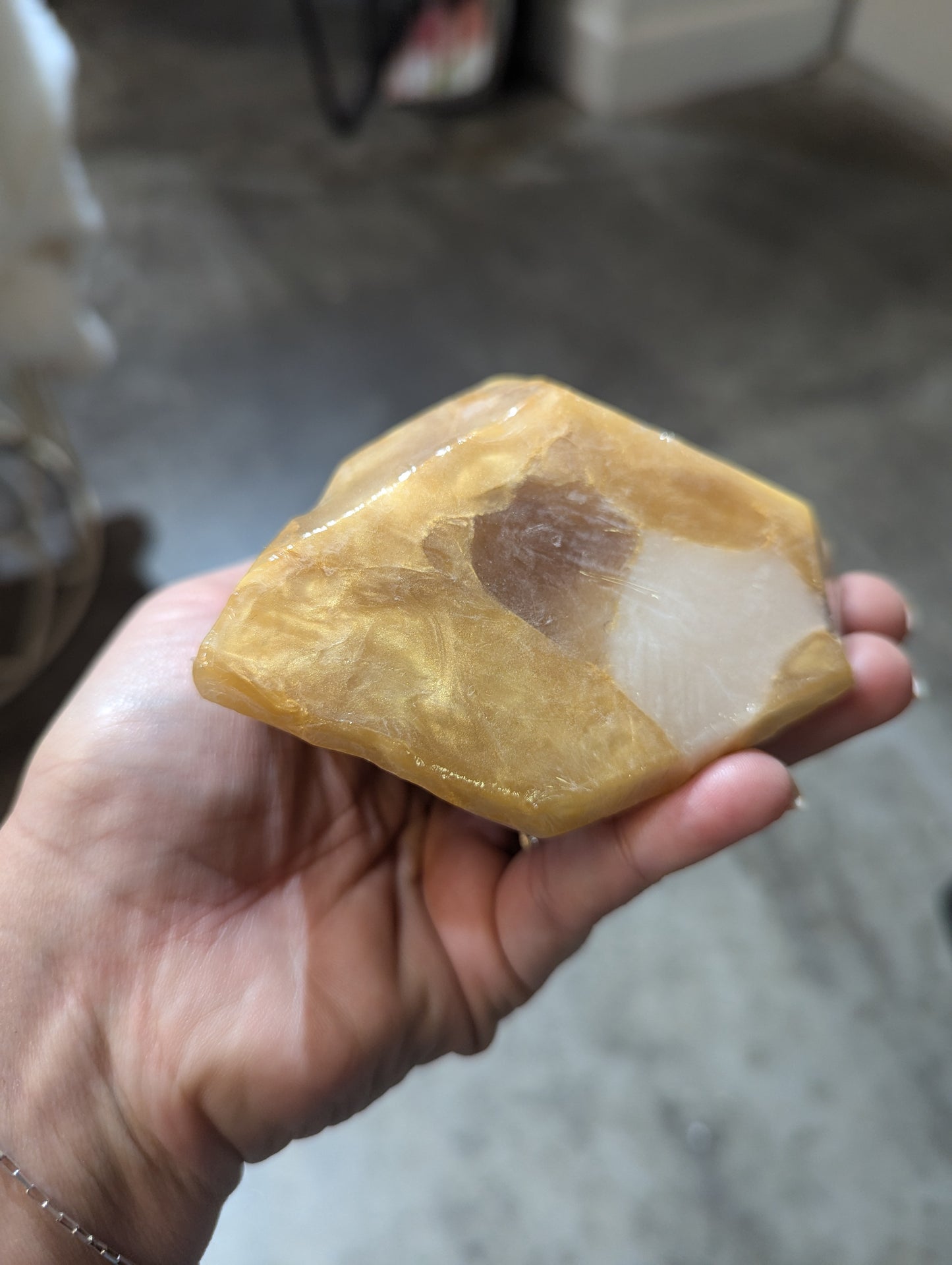 Gold in Quartz Soap Rock