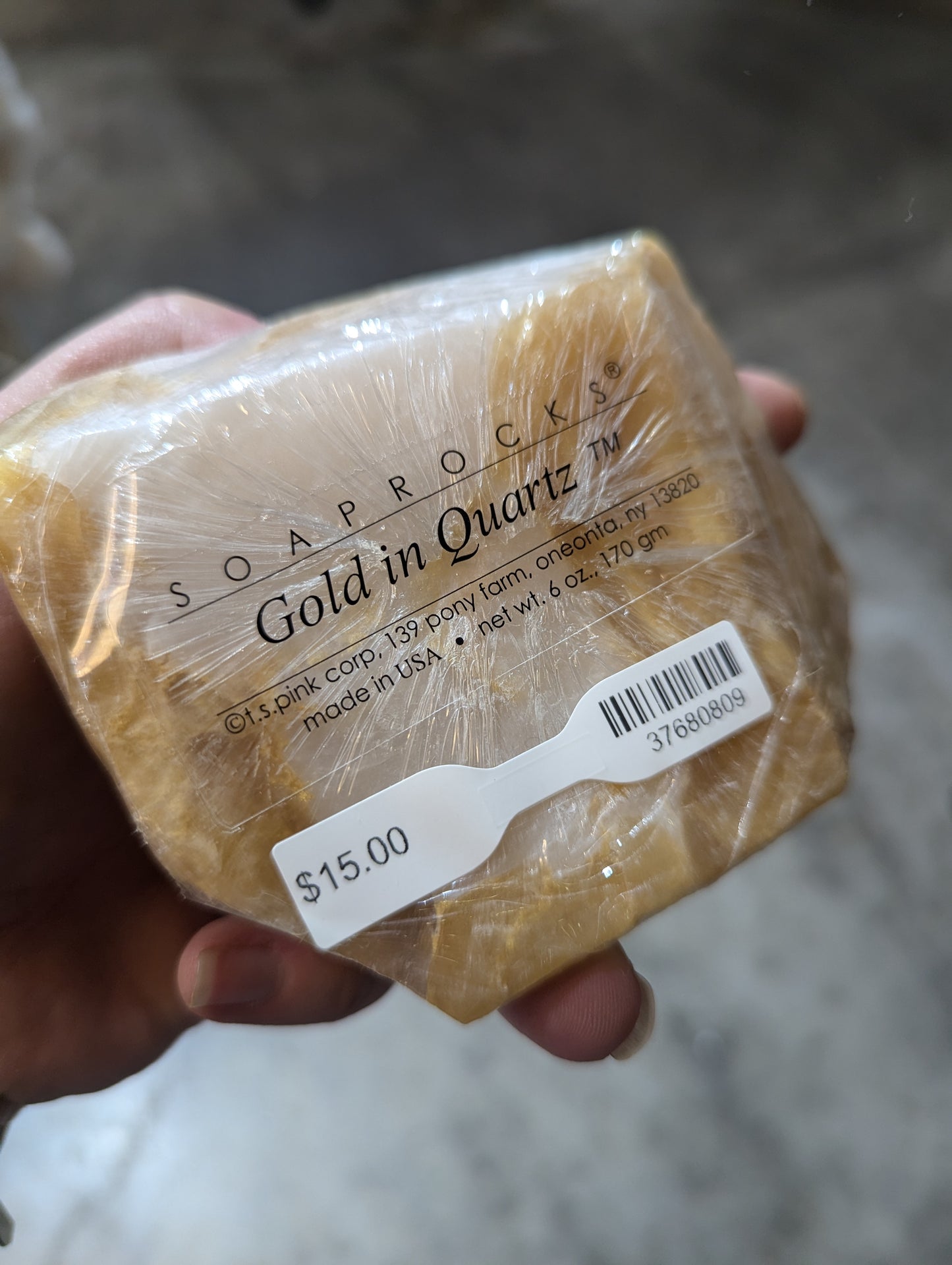 Gold in Quartz Soap Rock