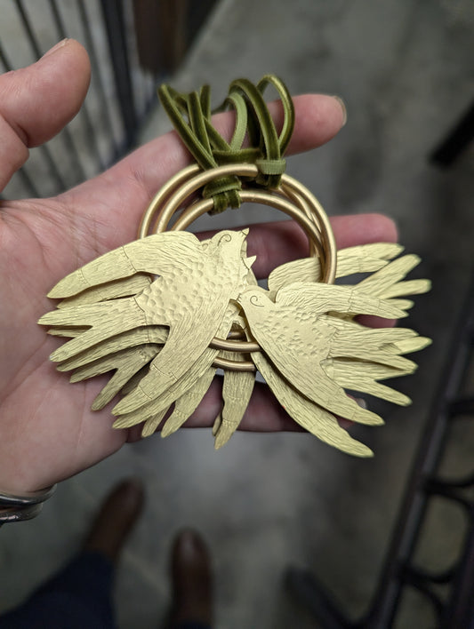December 13th - Metal Doves Christmas Ornaments Class