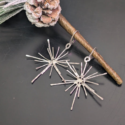 December 13 - Snowflake Earrings Holiday Class (non-pierced friendly!)