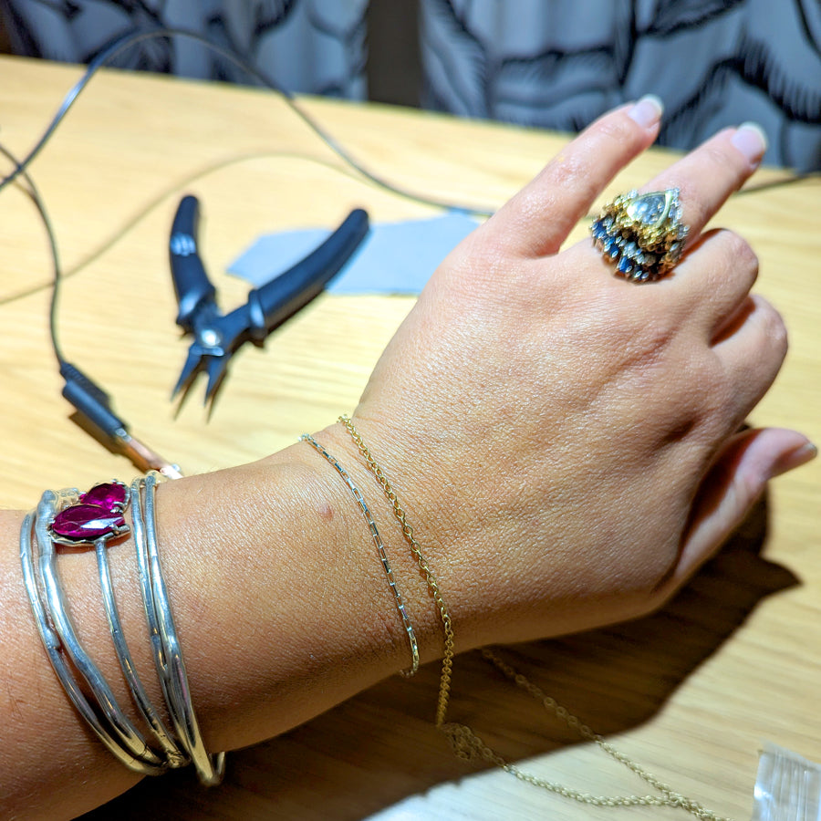 Permanent Jewelry Appointment for up to 3 people