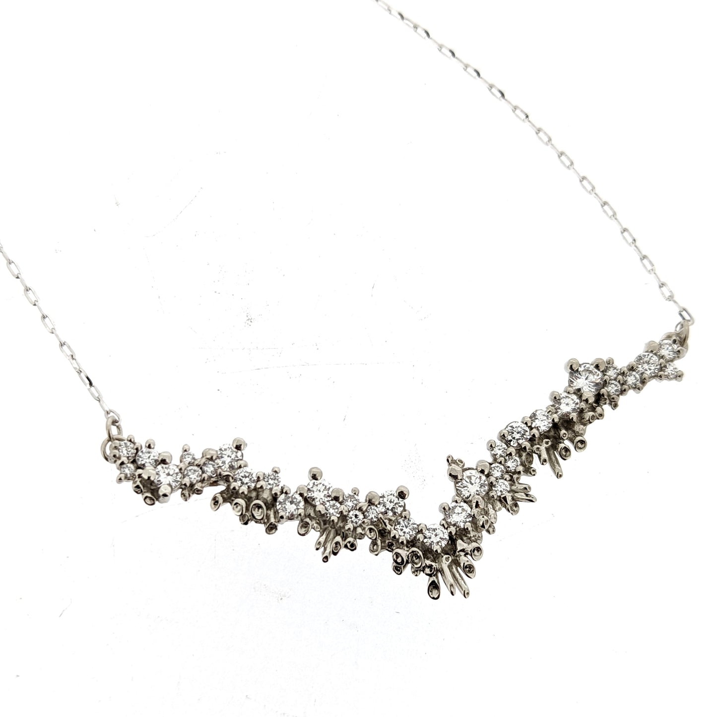 Adelaide Diamond V Necklace