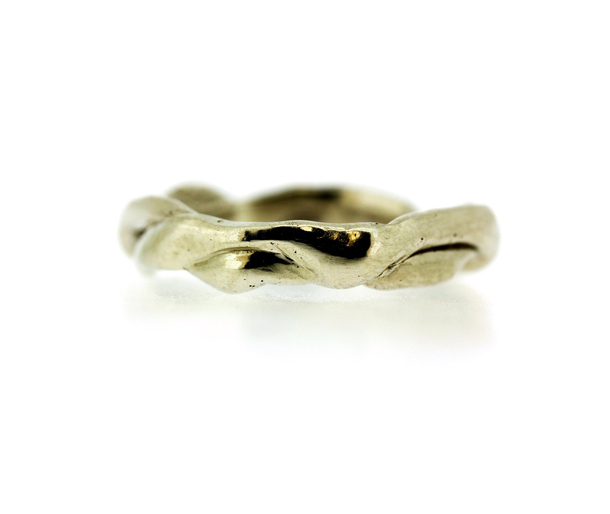 full view of gold Men's Current Band.