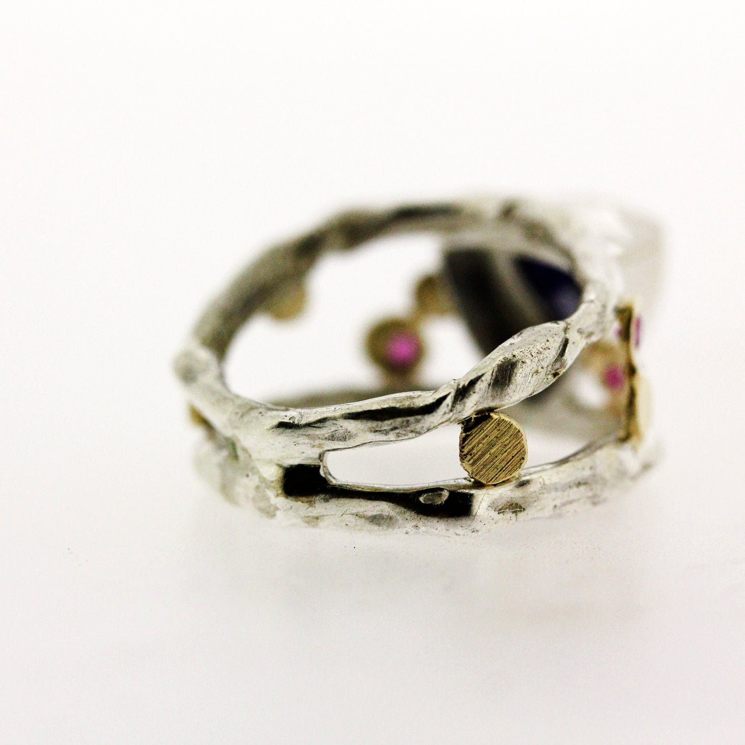 Angled back view of Esme Ring.