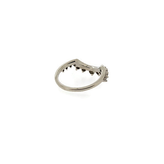 Loui Studded Diamond or Sapphire Shadow Band