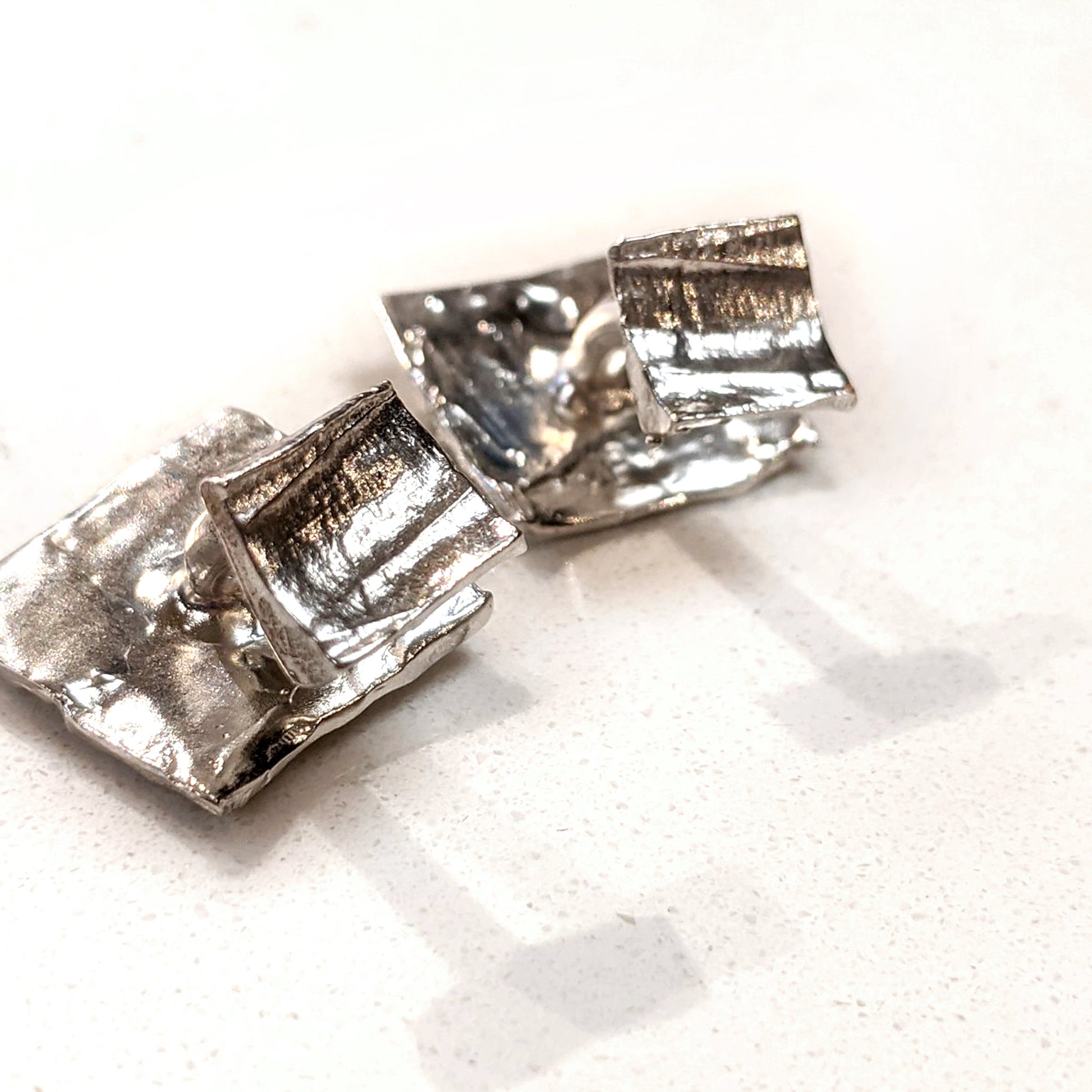 Back view of Summit Cufflinks.