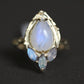 Full view of front of Celeste Ring.