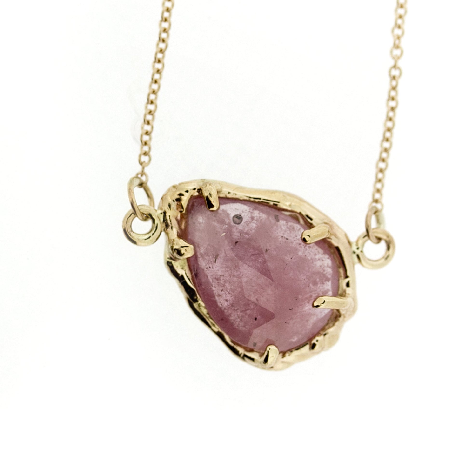 Detail shot of pendant on Marta necklace.