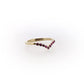 Iiona Sapphire Arched Band