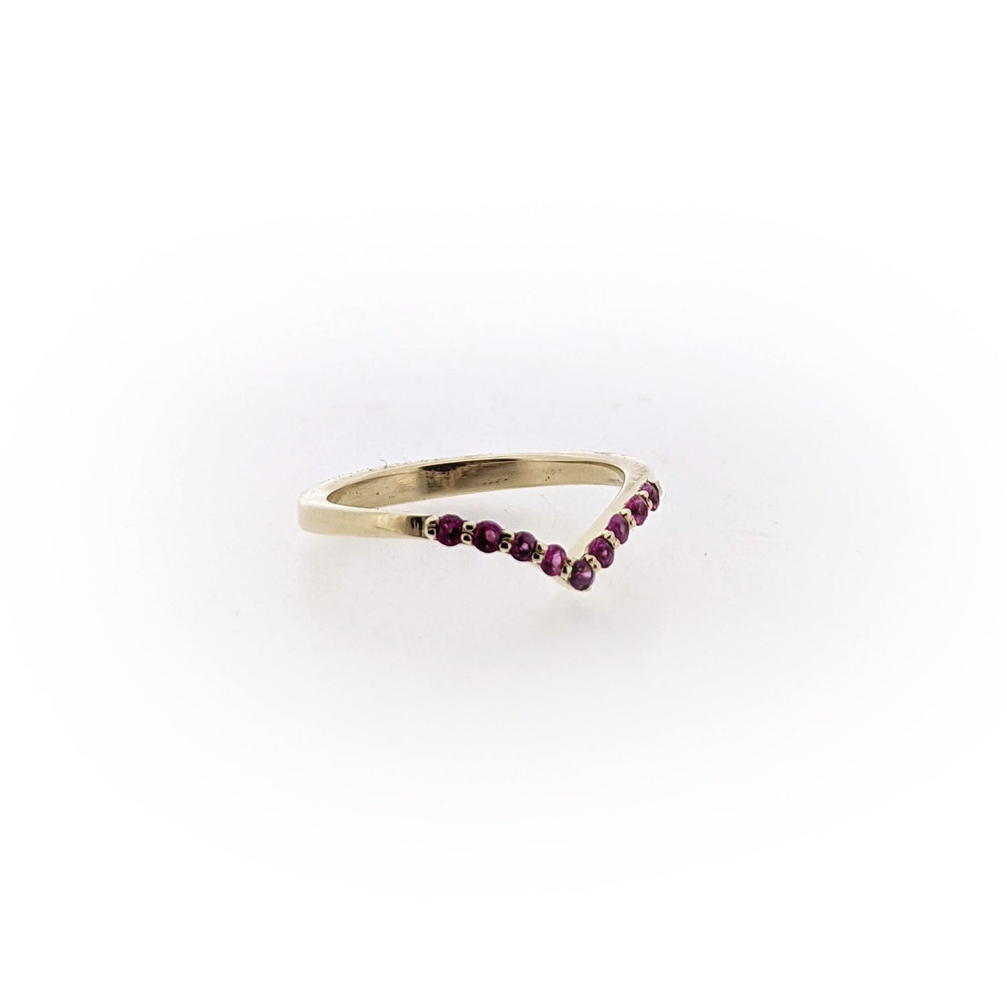 Iiona Sapphire Arched Band