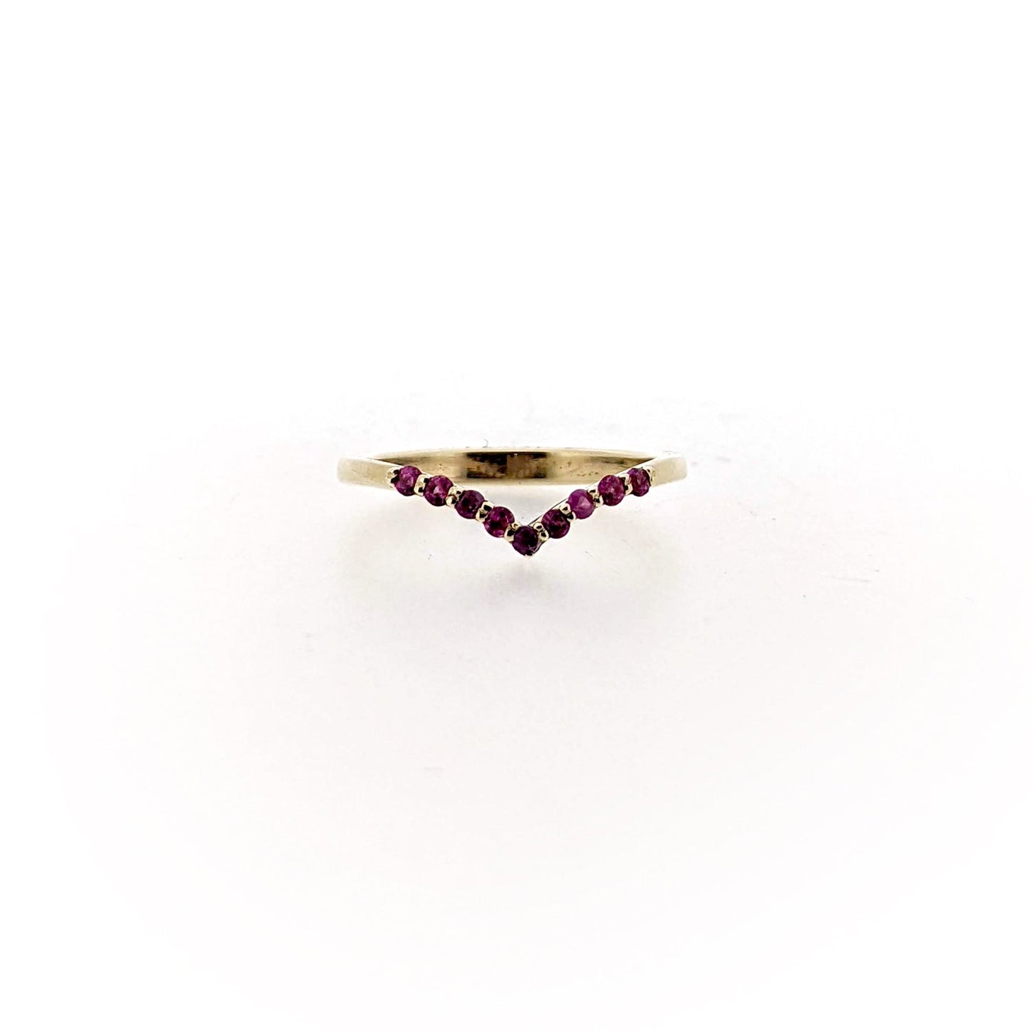 Iiona Sapphire Arched Band