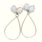 Full view of Leslee Earring - Silver.