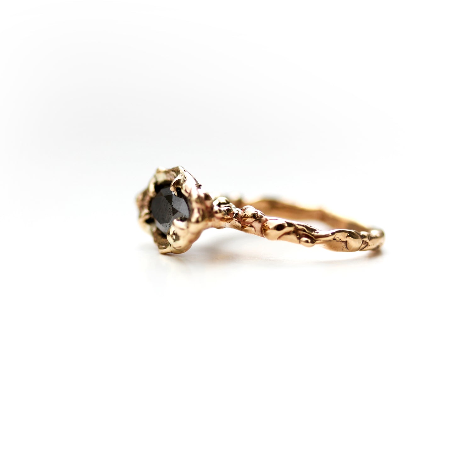 Side view of Marissa ring.