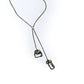Full view of Ophelia lariat Necklace.