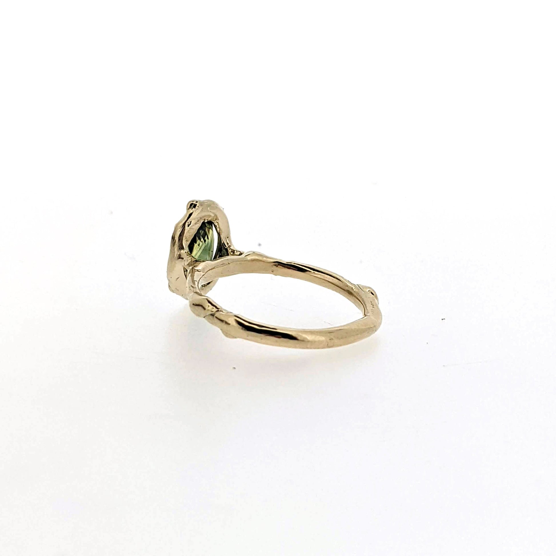 Angled view of Rianna Ring.