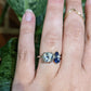 Elsa Sapphire + Diamond Ring