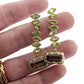 Peridot and Smoky Quartz Cherin Drop Earrings